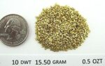 Alaskan Yukon Gold Rush Nuggets #20 Mesh 1/2 Troy Oz 15.5 Grams or 10 DWT - Image 2