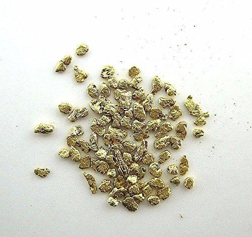51hIGKjPtSL.jpg Alaskan Yukon Gold Rush Nuggets 50 Mesh 1 Gram of Super -Super Small Fines - Image 1