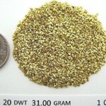 Alaskan Yukon Gold Rush Nuggets 20&25 Mesh 5 Troy Oz 155.5 Gram 100 DWT Authentic