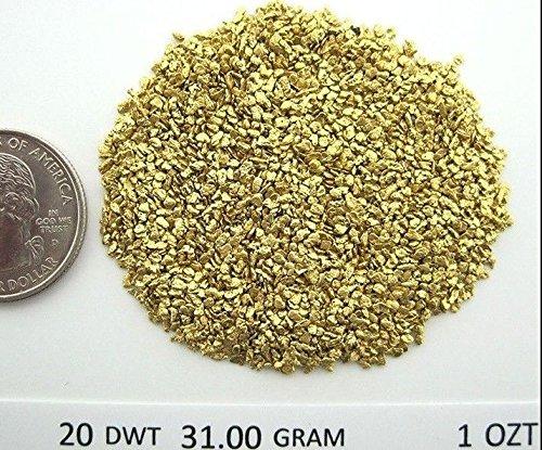61E3eNbTiUL.jpg Alaskan Yukon Gold Rush Nuggets 20&25 Mesh 5 Troy Oz 155.5 Gram 100 DWT Authentic - Image 1