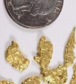Alaskan-Yukon BC Natural Gold Nugget # 4 mesh 3 grams - Image 2
