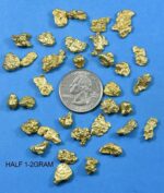 Alaskan BC Natural Gold Nugget 100 Gram lot of .70 to 5 gram Nuggets Genuine B&C Grade - Image 3