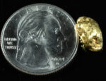 #219 Alaskan BC Natural Gold Nugget 3.44 Grams Genuine - Image 2