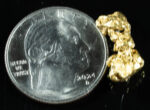 #250 Alaskan BC Natural Gold Nugget 3.63 Grams Genuine - Image 2