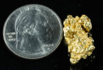 #493 Alaskan BC Natural Gold Nugget 7.23 Grams Genuine - Image 2