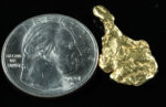 #202 BC Natural Gold Nugget 3.41 Grams Genuine - Image 2