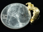 #205 BC Natural Gold Nugget 3.15 Grams Genuine - Image 2