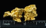 #1204 Natural Gold Nugget Australian 30.67 Grams Genuine - Image 3