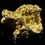 #1128 Natural Gold Nugget Australian 19.67 Grams Genuine