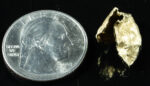 #1 Alaskan BC Leaf Exotic Shaped Gold Nugget 1.78 Grams - Image 2