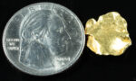 #2 Alaskan BC Leaf Exotic Shaped Gold Nugget 1.12 Grams - Image 2