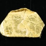 #5 Alaskan BC Leaf Exotic Shaped Gold Nugget .72 Grams
