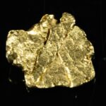 #6 Alaskan BC Leaf Exotic Shaped Gold Nugget .77 Grams