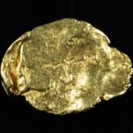 #7 Alaskan BC Leaf Exotic Shaped Gold Nugget 1.04 Grams