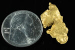 #9 Alaskan BC Leaf Exotic Shaped Gold Nugget 1.85 Grams - Image 2