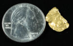 #11 Alaskan BC Leaf Exotic Shaped Gold Nugget .80 Grams - Image 2
