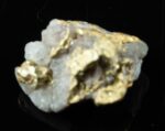 QN-31 "Alaskan BC Gold Nuggets with Quartz" Genuine 1.96 Grams