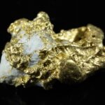 QN-53 "Alaskan BC Gold Nuggets with Quartz" Genuine 3.14 Grams