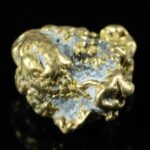 QN-55 "Alaskan BC Gold Nuggets with Quartz" Genuine 3.25 Grams