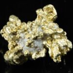 QN-60 "Alaskan BC Gold Nuggets with Quartz" Genuine 3.99 Grams