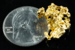 #1102 Natural Gold Nugget Australian 5.52 Grams Genuine - Image 2