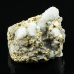 #K-4 Crystalline Gold Nugget Specimen 6.43 Grams Oriental Mine Sierra County California Rare