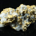 #K-6 Crystalline Gold Nugget Specimen 1.95 Grams Oriental Mine Sierra County California Rare