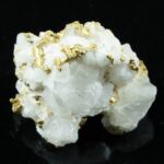 #K-7 Crystalline Gold Nugget Specimen 3.97 Grams Oriental Mine Sierra County California Rare