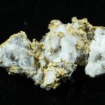 #K-10 Crystalline Gold Nugget Specimen 3.20 Grams Oriental Mine Sierra County California Rare