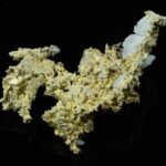 #OM-163 Crystalline Gold Nugget Specimen 3.60 Grams Oriental Mine Sierra County California Rare