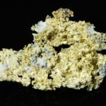#OM-176 Crystalline Gold Nugget Specimen 7.08 Grams Oriental Mine Sierra County California Rare