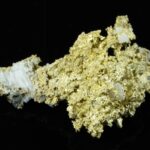 #OM-113 Crystalline Gold Nugget Specimen 6.20 Grams Oriental Mine Sierra County California Rare