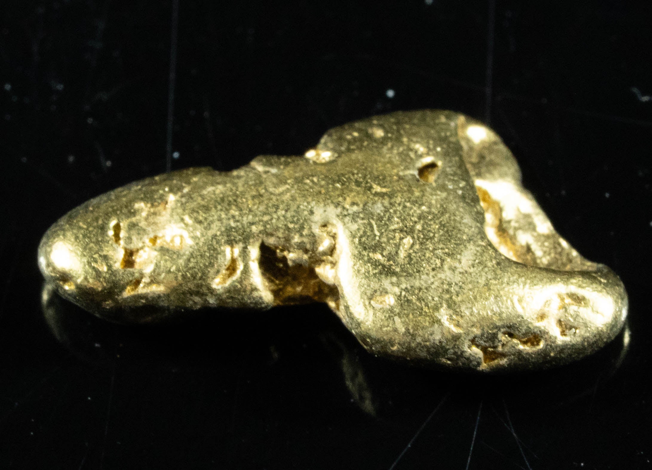 DSC05002.jpg #49 Alaskan BC Natural Gold Nugget 1.37 Grams Genuine - Image 1