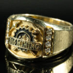 316 Mining Heritage Ring- Solid Gold Collector's Edition