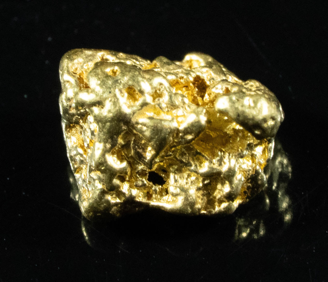 DSC05766.jpg #114 Alaskan BC Natural Gold Nugget .63 Grams Genuine - Image 1