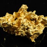 #1228 Natural Gold Nugget Australian 22.17 Grams Genuine