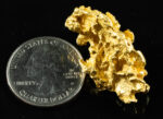 #1229 Natural Gold Nugget Australian 24.48 Grams Genuine - Image 2