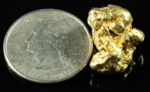 #372 Alaskan BC Natural Gold Nugget 11.99 Grams Genuine - Image 2