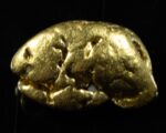 #1035 Natural Gold Nugget Australian 4.25 Grams Genuine