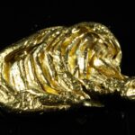 SP-32 Alaskan BC Dendritic Exotic Shaped Gold Nugget "Special Collection" .91 Grams