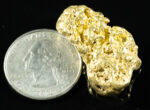 #555 Large Alaskan BC Gold Nugget 22.77 Grams Genuine - Image 2