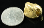 #558 Large Alaskan BC Gold Nugget 22.48 Grams Genuine - Image 2