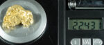 #541 Large Alaskan BC Gold Nugget 22.43 Grams Genuine - Image 4