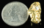 #398 Alaskan BC Natural Gold Nugget 8.81 Grams Genuine - Image 2