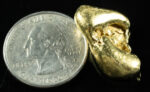#402 Alaskan BC Natural Gold Nugget 17.26 Grams Genuine - Image 2