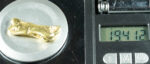 #405 Alaskan BC Natural Gold Nugget 19.41 Grams Genuine - Image 3