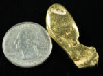 #406 Alaskan BC Natural Gold Nugget 19.30 Grams Genuine - Image 2