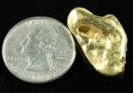 #407 Alaskan BC Natural Gold Nugget 18.75 Grams Genuine - Image 2