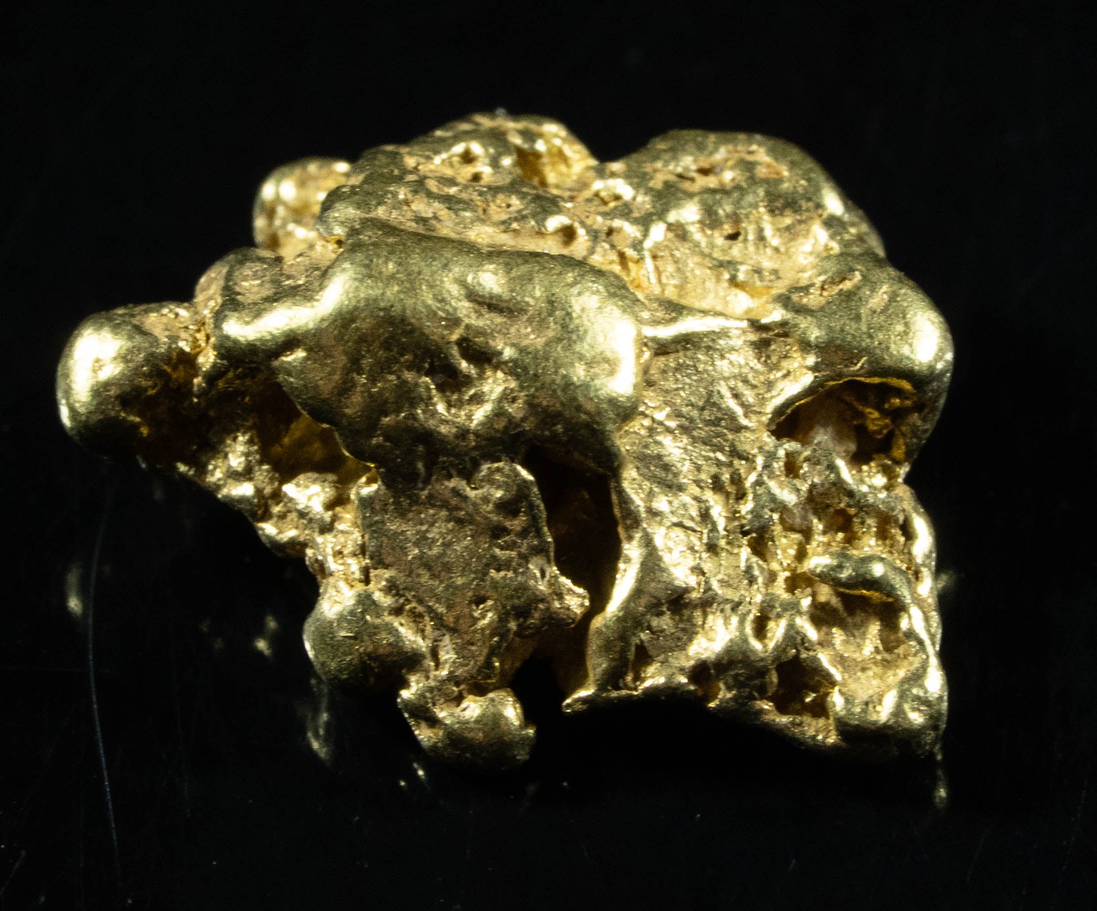 DSC06723.jpg #241 Alaskan BC Natural Gold Nugget 2.05 Grams Genuine - Image 1
