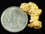 #1104 Natural Gold Nugget Australian 12.45 Grams Genuine - Image 2